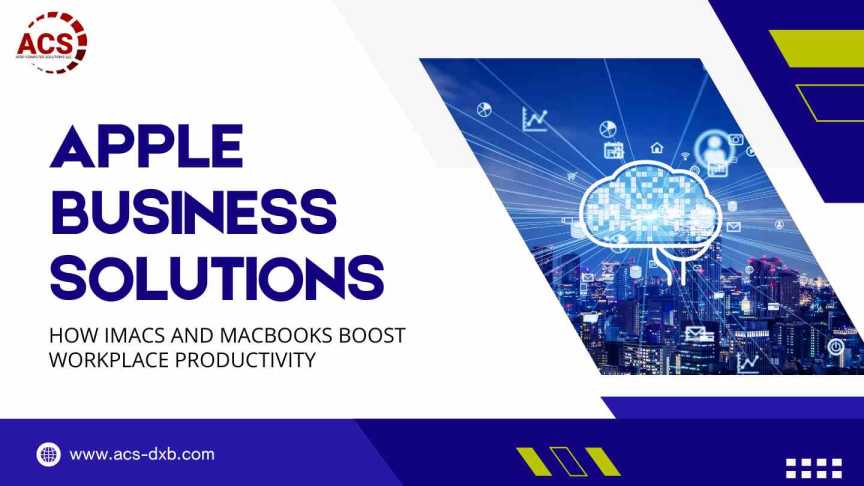 Apple Business Solutions How iMacs and MacBooks Boost Workplace Productivity